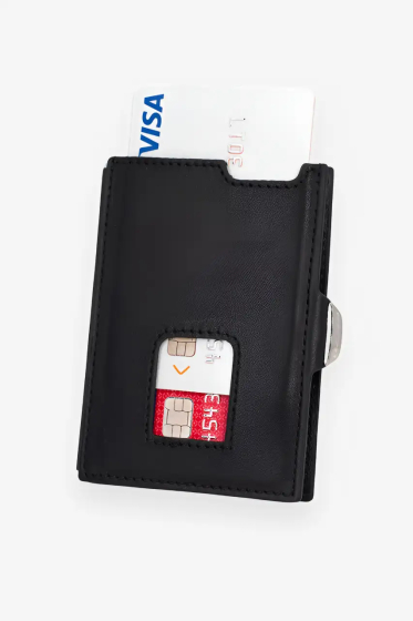 BELTIMORE "Duke" Slim Wallet mit RFID Schutz Black